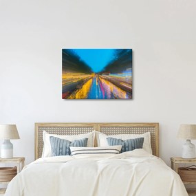 Obraz - Maľba abstrakcie (70x50 cm)