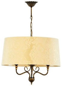 Jupiter 1749 - Luster na reťazi SOFIA 3xE27/60W/230V