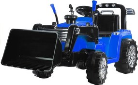 LEAN CARS Elektrický traktor na batérie ZP1005 pre deti modrý