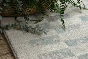 Koberec TEXTURA 001.01.LA601 Osta krémový zelený