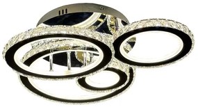 LED Stmievateľný prisadený luster LED/120W/230V 3000-6500K + diaľkové ovládanie