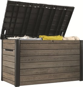 Keter záhradný úložný box Deco 870 l, sv. hnedá