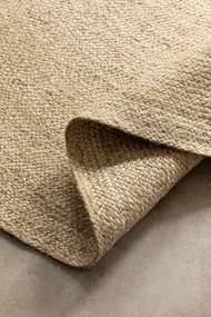 Koberec Hanse Home Jute Braided Rangpur naturálny / ivory