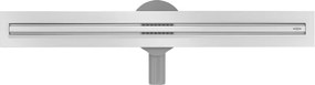 Mexen Flat 360° Slim sprchový žľab 50 cm, brúsená oceľ, 1041050