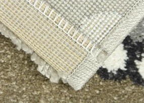 Koberce Breno Kusový koberec VEGAS KIDS 04/ESE, sivá, viacfarebná,120 x 170 cm