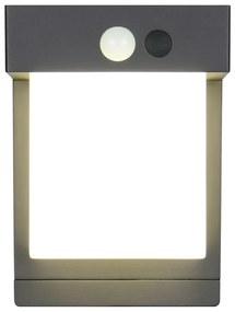 LED nástenné solárne vonkajšie svietidlo (výška 14 cm) Colombo – Trio