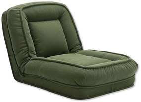 Relaxačné polohovacie kreslo LAZY SOFA, zelené