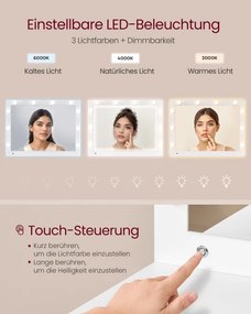 Toaletný stolík so stoličkou RVT020WB01