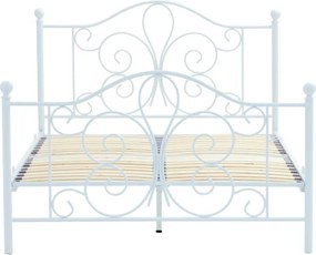 Kovová posteľ Ebalo 120x200 biela