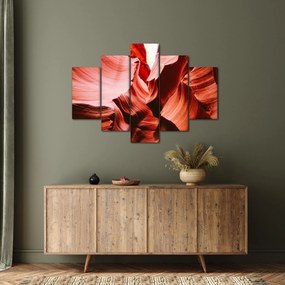 Obraz červených skál (150x105 cm)