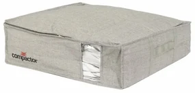 Úložný box s puzdrom Compactor Oxford L, 145 l, sivá