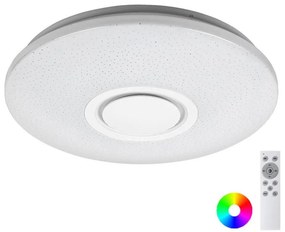 Rabalux 3509 - LED RGB Stmievateľné stropné svietidlo RODION LED/24W/230V + diaľkový ovládač
