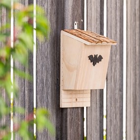 Domček pre netopiere, hniezdo, pomoc pri prezimovaní, celoročne obývateľný, píniové drevo