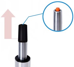 Kancelárska stolička GAMMA biela