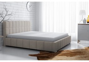 Čalúnená posteľ s úložným priestorom Mikael (180x200) (Rico 1). Vlastná spoľahlivá doprava až k Vám domov. 1058871