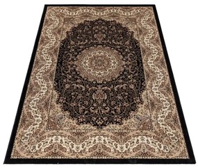Ayyildiz Kusový koberec KASHMIR 2606, Čierna Rozmer koberca: 80 x 150 cm