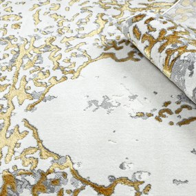 Dywany Łuszczów, Kusový koberec Allure 1961 gold/white, 160x220, žltá, kancelária