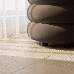 Taburetka PUFFO hnedá