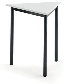 Stôl BORÅS TRIANGEL, 700x700x720 mm, laminát - biela, antracit