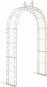 Oblúk na ruže Shines - Biela antik