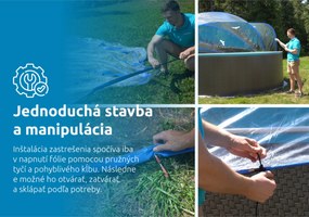 Marimex | Zastrešenie Marimex Pool House Cabrio - 5 m | 10970570