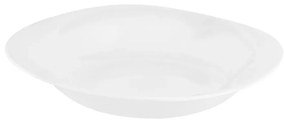 Altom Sada hlbokých tanierov z opálového skla White harmony 22,5 cm, 6 ks