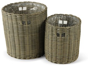 Sada záhradných kvetináčov Arnhem 2ks