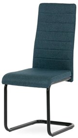 BONTEC Jedálenská stolička, modrá, látka, DCL-401 BLUE2 Farba: Modrá