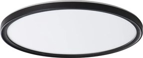 KANLUX KANLUX, AZPO stropné LED svietidlo, priemer 290mm, 18,5W, 3000/4000/6000K, IP54, čierna matná, 31515