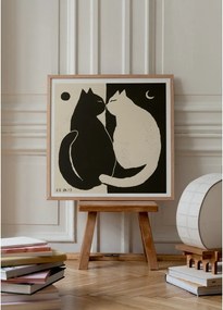 Plagát 50x50 cm You and Me – Enikő Katalin Eged – The Poster Club