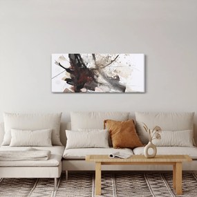Obraz abstraktné maľby (120x50 cm)