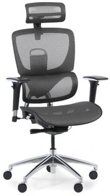 Multifunkčná kancelárska stolička WINSTON SA, sivá
