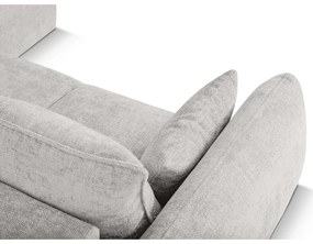 Svetlosivá rohová pohovka (pravý roh) Matera – Cosmopolitan Design