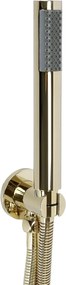 Rea Lungo Diamond, podomietková sprchová súprava + BOX, zlatá lesklá, REA-P6965
