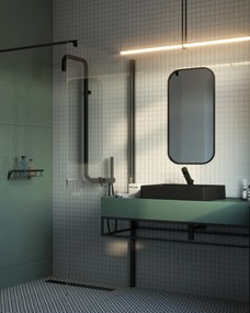 Deante Sprchová zástena Walk-In Kerria Plus 110 cm - KTS N31P - bez vaničky
