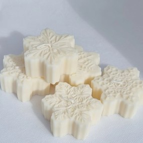 PROXIMA.store - Sójová sviečka - SADA SNEHOVÉ VLOČKY