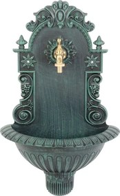 Záhradné umývadlo Gardens LT-DC019, zelené - hliník (370 x 190 x 610 mm)