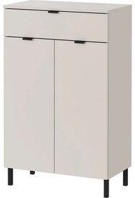 Krémová vysoká kúpeľňová skrinka 60x97 cm Arcena – Germania