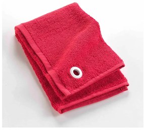 Červený froté bavlnený uterák 50x50 cm Cuistot – douceur d'intérieur