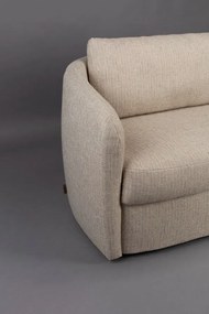 Dutchbone Boho Stone čalúnená sedačka - Tmavosivá