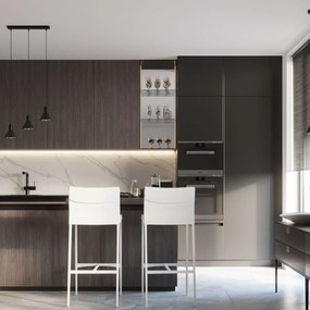 Závesné svietidlo Tazila 1, 1x čierne kovové tienidlo, LED