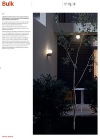 Redo 90640 - Vonkajšie nástenné svietidlo BULK 1xE27/28W/230V IP44 antracit