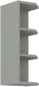 Horný kuchynský regál Kelyn 30 G-72 ZAK (korpus: lesk krémový + front: sivá). Vlastná spoľahlivá doprava až k Vám domov. 1134445