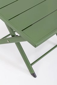 Záhradný odkladací stolík twyla zelený MUZZA