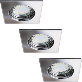 Rabalux 1053 - SADA 3× LED zapustených svietidiel LITE 3×GU10-LED/3W/230V