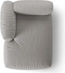 Svetlosivý modul pohovky (ľavý roh) Martina – Micadoni Home