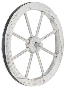 Garthen drevené koleso, štýlová dekorácia - 45 cm