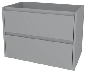 Mereo, Mereo Opto, kúpeľňová skrinka 81 cm, Multidecor, Šedá supermat, MER-CN991SSEDA