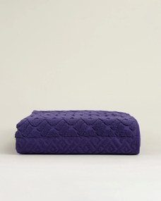 Uterák Lattice 50x90 cm deep violet