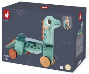 Drevené odrážadlo - dinosaurus